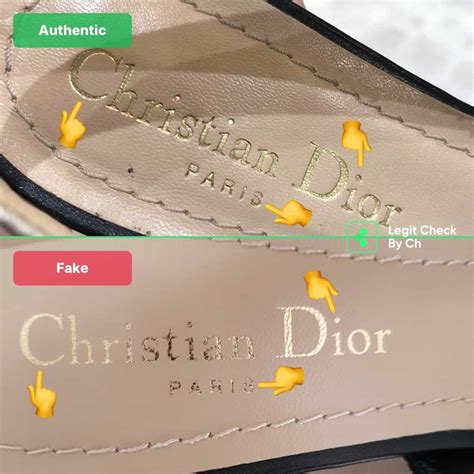 fake christian dior vs real|How to Spot Fake Dior Shoes: 6 Surefire Tips for Finding .